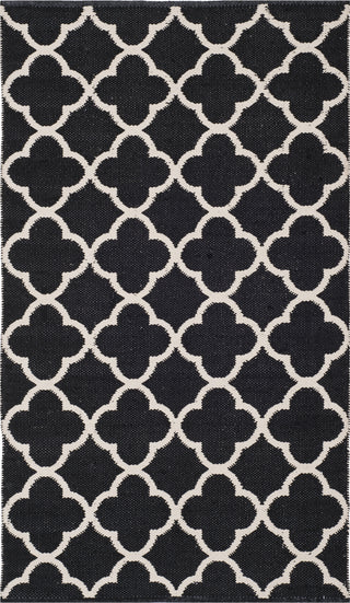 Safavieh Montauk MTK725 Black/Ivory Area Rug 3' X 5'