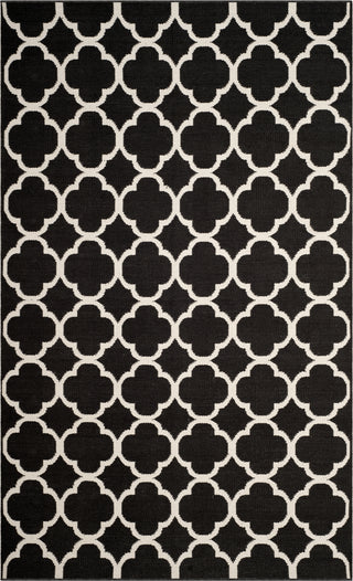 Safavieh Montauk MTK725 Black/Ivory Area Rug 5' X 8'