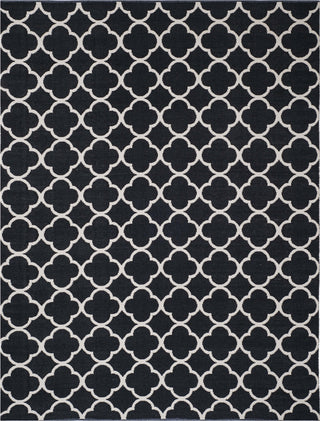 Safavieh Montauk MTK725 Black/Ivory Area Rug 8' X 10'