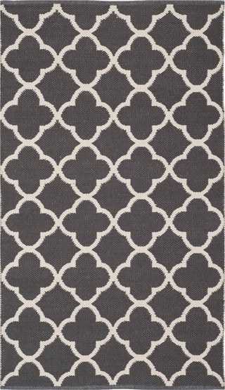 Safavieh Montauk MTK725 Dark Grey/Ivory Area Rug 3' X 5'