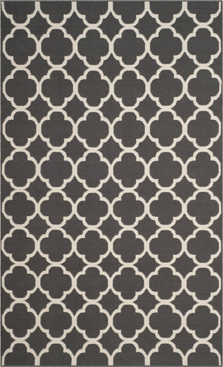 Safavieh Montauk MTK725 Dark Grey/Ivory Area Rug 5' X 8'