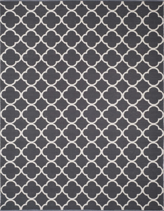 Safavieh Montauk MTK725 Dark Grey/Ivory Area Rug 8' X 10'