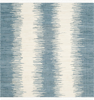 Safavieh Montauk MTK751 Blue Area Rug 6' Square