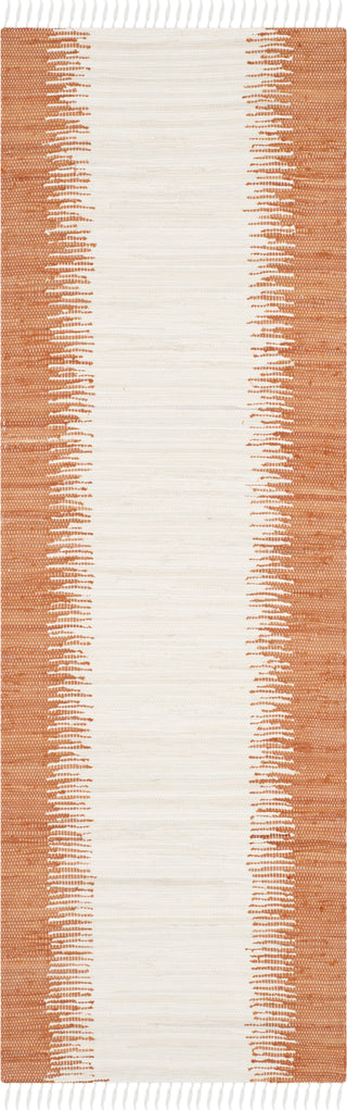 Safavieh Montauk MTK751 Orange Area Rug 2' 3'' X 7'