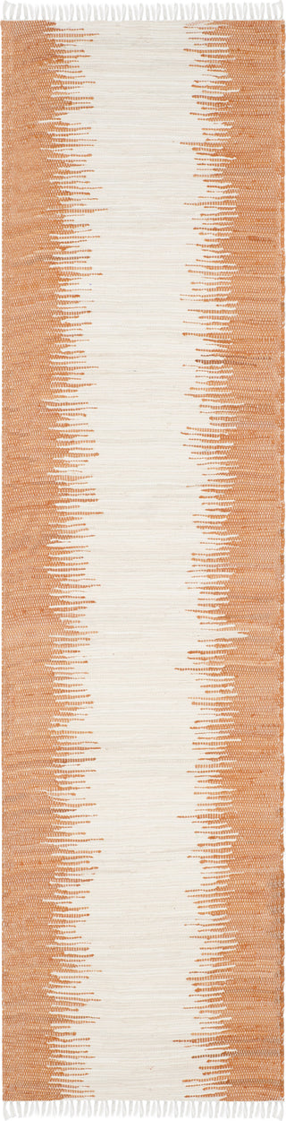 Safavieh Montauk MTK751 Orange Area Rug 2' 3'' X 9'