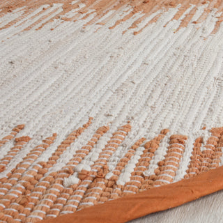 Safavieh Montauk MTK751 Orange Area Rug Detail