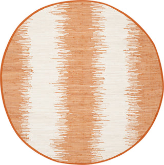 Safavieh Montauk MTK751 Orange Area Rug 6' Round