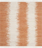 Safavieh Montauk MTK751 Orange Area Rug 6' Square