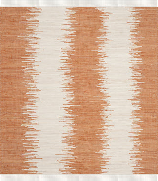 Safavieh Montauk MTK751 Orange Area Rug Square