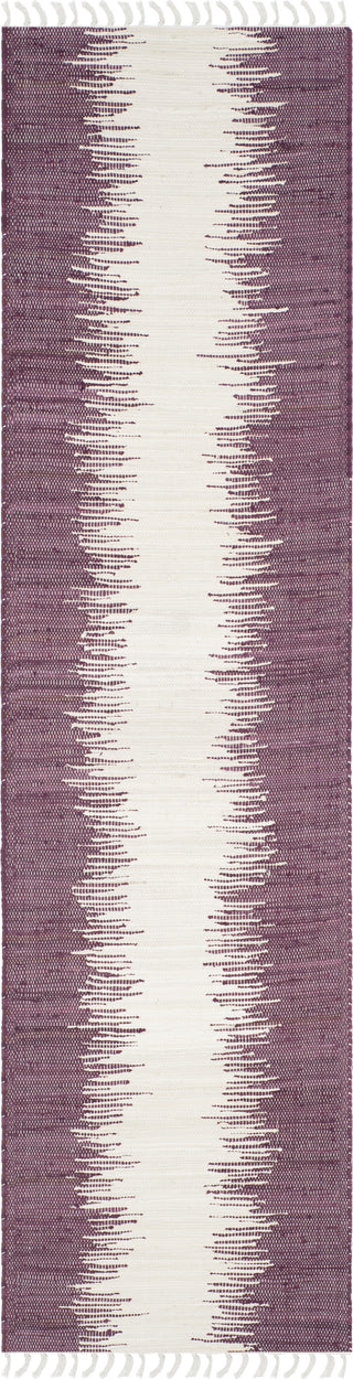 Safavieh Montauk MTK751 Purple Area Rug 2' 3'' X 9'