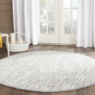 Safavieh Montauk MTK753 Silver Area Rug Room Scene