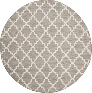 Safavieh Montauk MTK810 Grey/Ivory Area Rug 6' Round