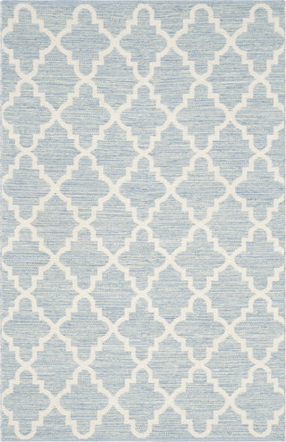 Safavieh Montauk MTK810 Light Blue/Ivory Area Rug 4' X 6'