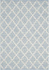 Safavieh Montauk MTK810 Light Blue/Ivory Area Rug 5' X 8'