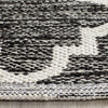 Safavieh Montauk MTK810 Black/Ivory Area Rug Detail