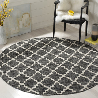 Safavieh Montauk MTK810 Black/Ivory Area Rug Room Scene