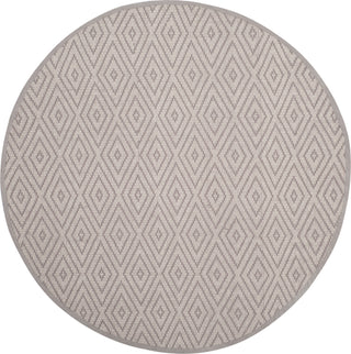 Safavieh Montauk MTK811 Grey/Ivory Area Rug 6' Round