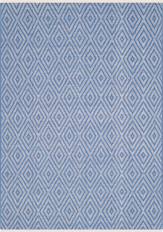 Safavieh Montauk MTK811 Blue/Ivory Area Rug 5' X 8'