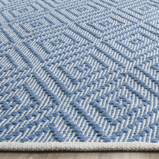 Safavieh Montauk MTK811 Blue/Ivory Area Rug Detail