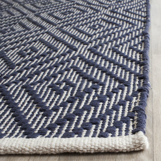 Safavieh Montauk MTK811 Navy/Ivory Area Rug Detail