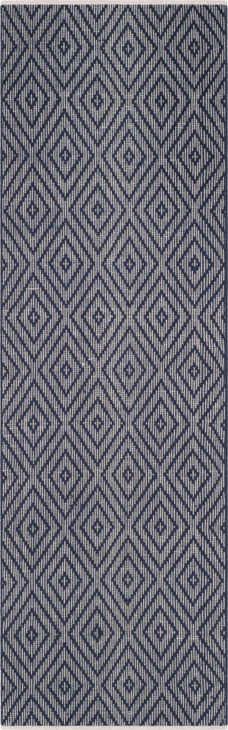 Safavieh Montauk MTK811 Navy/Ivory Area Rug 2' 3'' X 7'