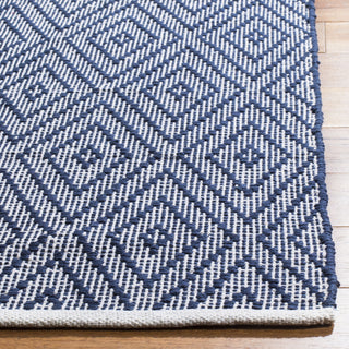 Safavieh Montauk MTK811 Navy/Ivory Area Rug Detail