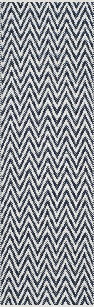 Safavieh Montauk MTK812 Navy/Ivory Area Rug 2' 3'' X 7'