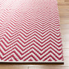 Safavieh Montauk MTK812 Red/Ivory Area Rug Detail