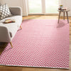 Safavieh Montauk MTK812 Red/Ivory Area Rug Room Scene