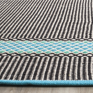 Safavieh Montauk MTK820 Turquoise/Multi Area Rug Detail