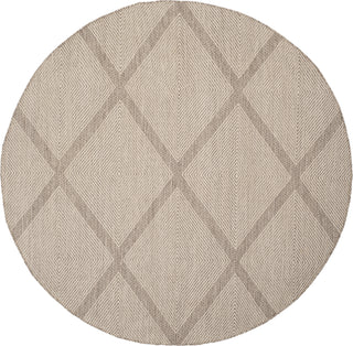 Safavieh Montauk MTK821 Grey Area Rug 6' Round