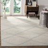 Safavieh Montauk MTK821 Light Blue Area Rug Room Scene