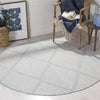 Safavieh Montauk MTK821 Light Blue Area Rug Room Scene