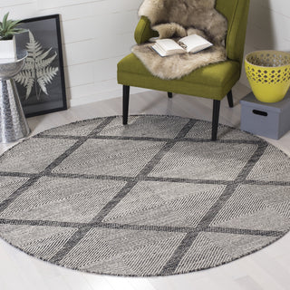 Safavieh Montauk MTK821 Black Area Rug Room Scene