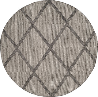 Safavieh Montauk MTK821 Black Area Rug 6' Round