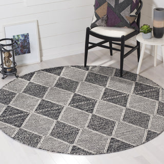 Safavieh Montauk MTK822 Black Area Rug Room Scene