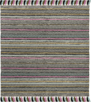 Safavieh Montauk MTK901 Black/Multi Area Rug 6' Square