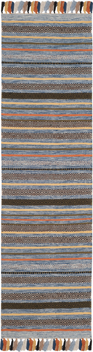 Safavieh Montauk MTK901 Blue/Multi Area Rug 2' 3'' X 8'