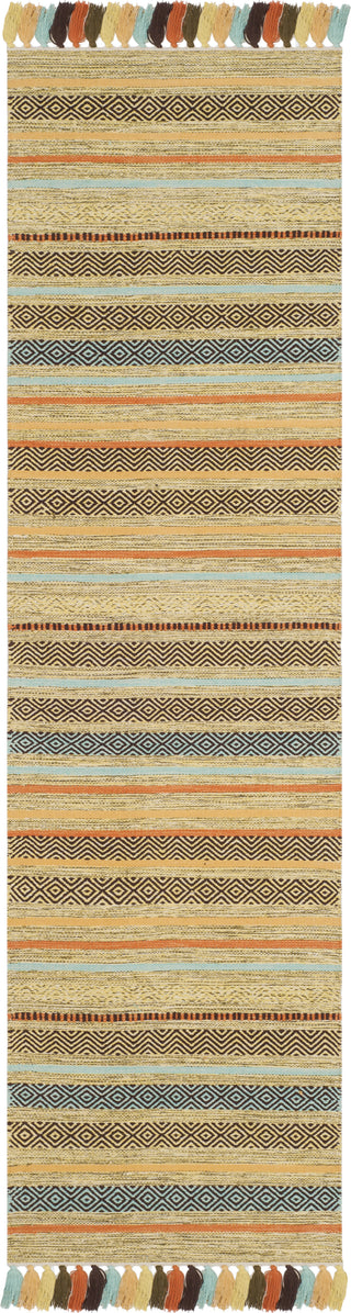 Safavieh Montauk MTK901 Green/Multi Area Rug Runner