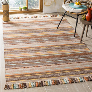 Safavieh Montauk MTK901 Brown/Multi Area Rug Room Scene