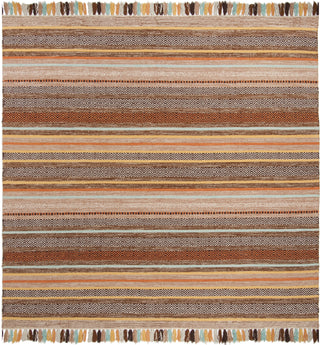 Safavieh Montauk MTK901 Brown/Multi Area Rug 6' Square