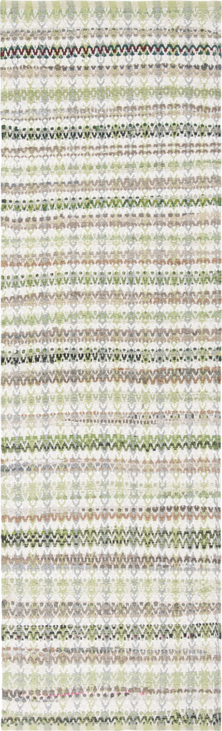 Safavieh Montauk MTK950 Green/Multi Area Rug Runner