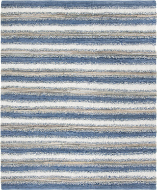 Safavieh Montauk MTK951 Blue/Multi Area Rug 8' X 10'