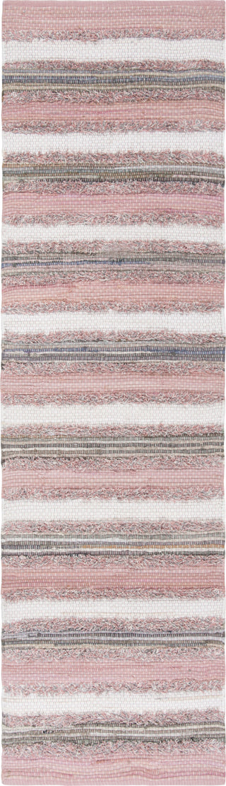 Safavieh Montauk MTK951 Pink/Multi Area Rug 2' 3'' X 8'