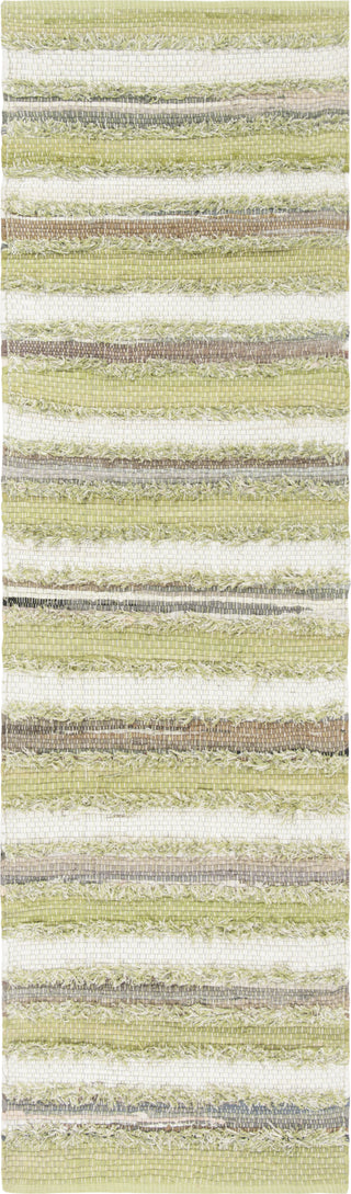 Safavieh Montauk MTK951 Green/Multi Area Rug Runner