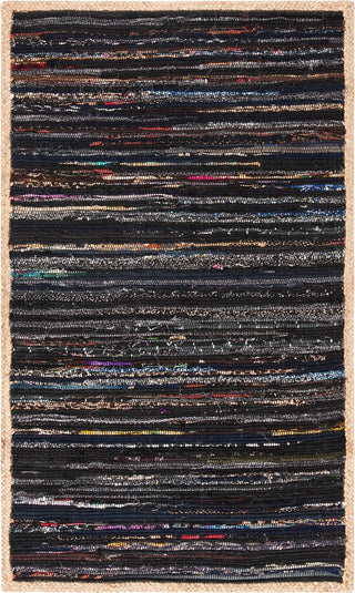 Safavieh Montauk MTK960 Black/Natural Area Rug main image