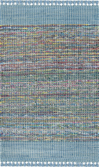 Safavieh Montauk MTK972 Blue/Multi Area Rug 5' X 8'