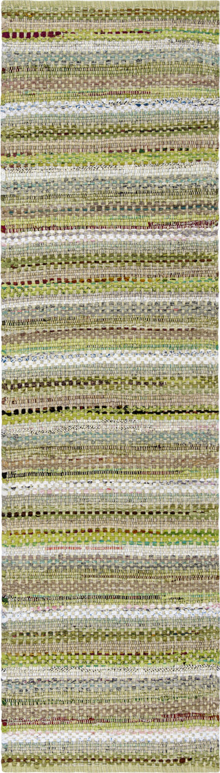 Safavieh Montauk MTK975 Green/Multi Area Rug Runner