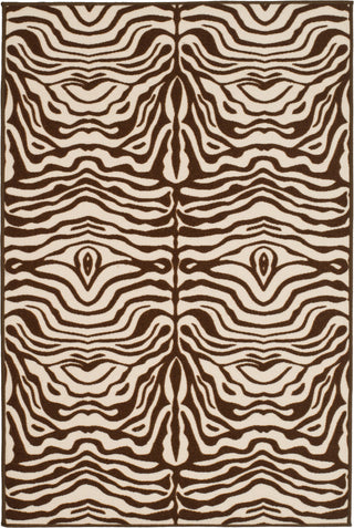 Safavieh Metropolis MTP527 Creme/Brown Area Rug 