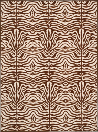 Safavieh Metropolis MTP527 Creme/Brown Area Rug 